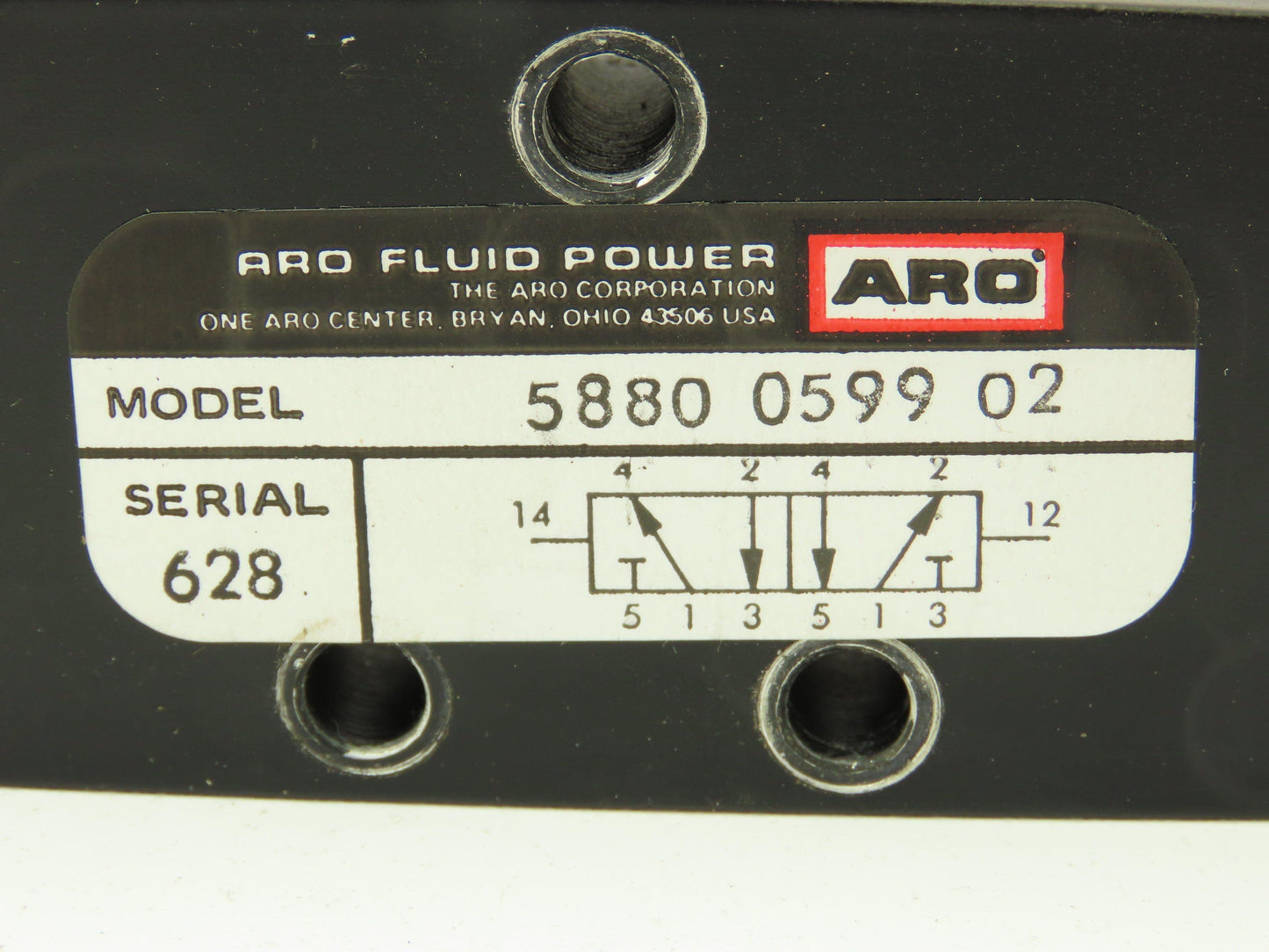 Aro Pneumatic Air Limit Switch Spool Valve 5/2 5 Port 2 Position Spring Return