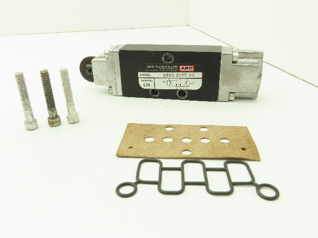 Aro Pneumatic Air Limit Switch Spool Valve 5/2 5 Port 2 Position Spring Return