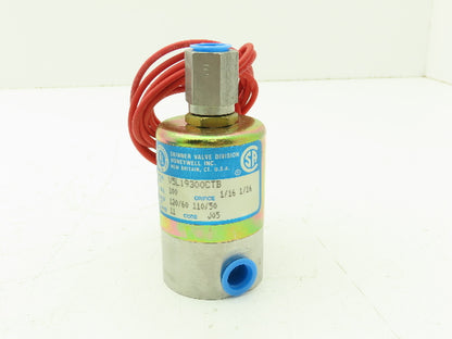 Honeywell Skinner V5L19300CTB Solenoid Valve 3-Way NC 120V 100 PSI 1/4" NPT