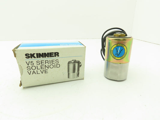 Honeywell Skinner V5D7420 Solenoid Valve 2-Way NC 120V 1500 PSI 1/4" NPT