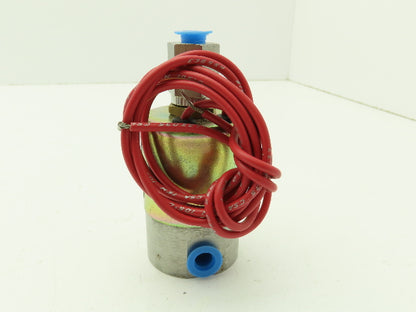 Honeywell Skinner V53DA1006 Solenoid Valve 3-Way NC 12VDC Vacuum 5 PSI 1/8" NPT