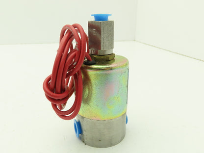 Honeywell Skinner V53DA1006 Solenoid Valve 3-Way NC 12VDC Vacuum 5 PSI 1/8" NPT