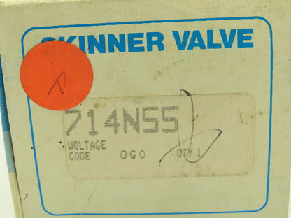 Honeywell Skinner 714N55 Solenoid Valve 3-Way NC 150 PSI 1/8" NPT