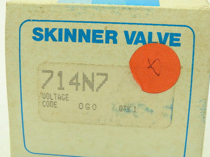 Honeywell Skinner 714N7 Solenoid Valve 3-Way NC 200 PSI 1/8" NPT