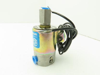 Honeywell Skinner V5D10180 Solenoid Valve 3-Way NC 120V 150 PSI 1/8" NPT