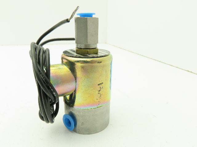 Honeywell Skinner V5D10180 Solenoid Valve 3-Way NC 120V 150 PSI 1/8" NPT