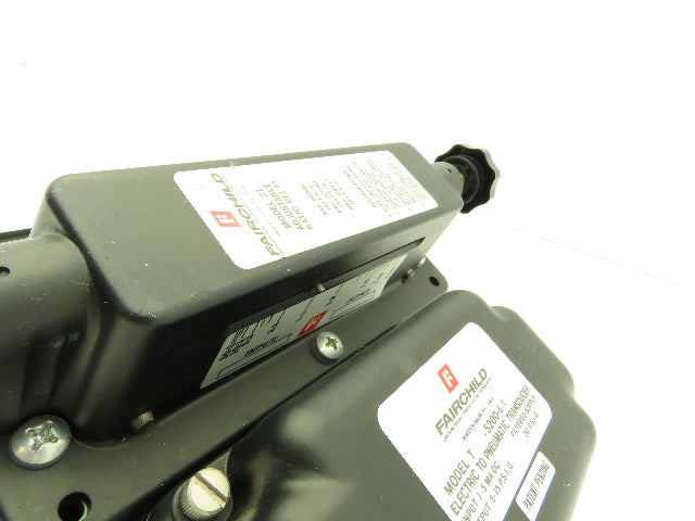 Fairchild T-5200-11V Electro Pneumatic Transducer Adj Ratio Relay 1-5MA DC