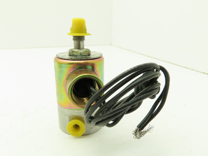 Honeywell Skinner V5D9695 Solenoid Valve 3-Way NO 74VDC 200 PSI 1/8" NPT