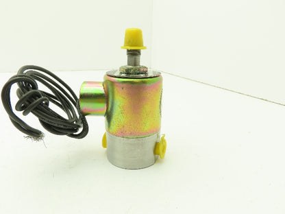 Honeywell Skinner V5D9695 Solenoid Valve 3-Way NO 74VDC 200 PSI 1/8" NPT