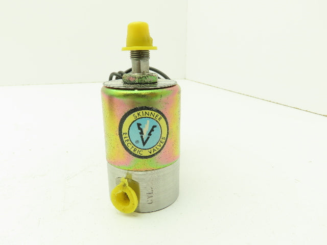 Honeywell Skinner V5D9695 Solenoid Valve 3-Way NO 74VDC 200 PSI 1/8" NPT