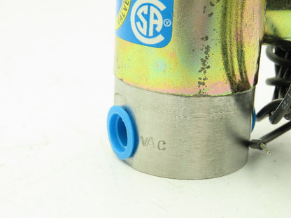 Honeywell Skinner V53ADB2VAC2 Solenoid Valve 3-Way NC 120V Vacuum 1/4" NPT