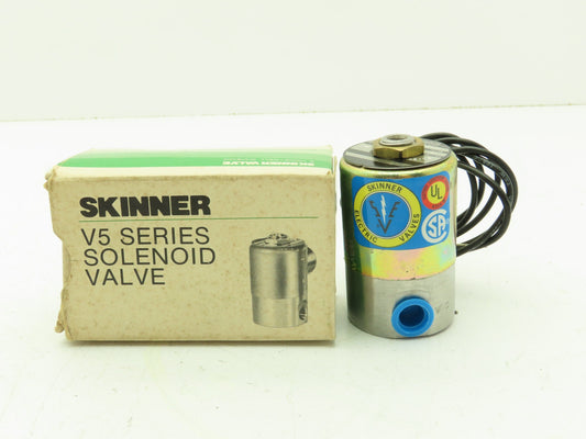Honeywell Skinner V53ADB2VAC2 Solenoid Valve 3-Way NC 120V Vacuum 1/4" NPT