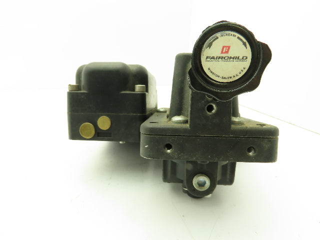 Fairchild T-5100B-44V Electro Pneumatic Transducer Adj Ratio Relay 4-20/10-50MA