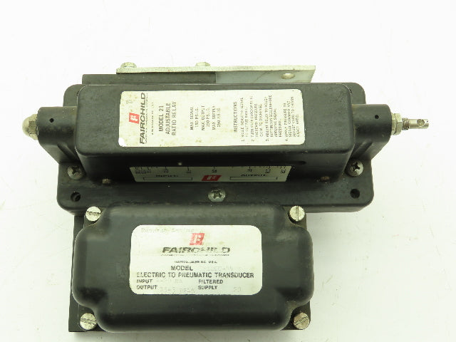 Fairchild T-5100C-44V Electro Pneumatic Transducer Adj Ratio Relay 4-20MA