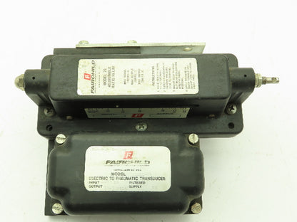 Fairchild T-5100C-44V Electro Pneumatic Transducer Adj Ratio Relay 4-20MA