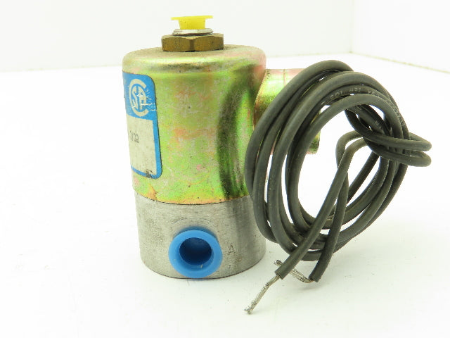 Honeywell Skinner V53ADB2020 Solenoid Valve 3-Way NC 12VDC 20 PSI 1/4" NPT