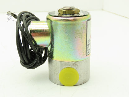 Honeywell Skinner V5N13040 Solenoid Valve 2-Way NC 120V 100 PSI 1/4" NPT
