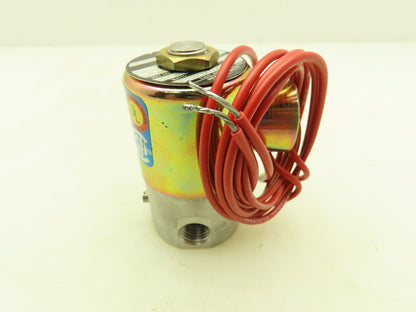 Honeywell Skinner V52DE2022 Solenoid Valve 2-Way NC 120V 20 PSI 1/4" NPT