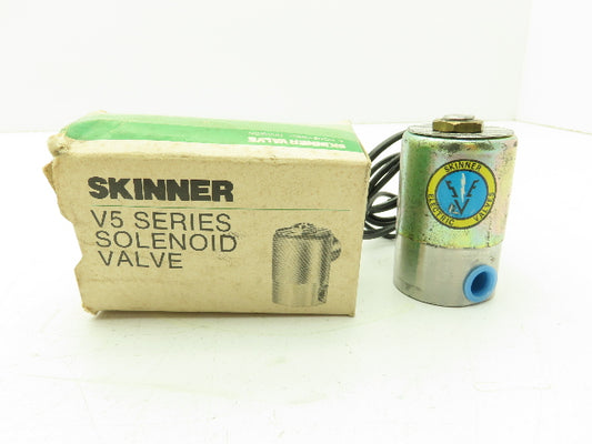 Honeywell Skinner V5H47970 Solenoid Valve 2-Way NC 120V 55 PSI 1/4" NPT