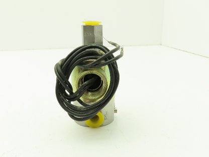 Honeywell Skinner V5L44410 Solenoid Valve 3-Way NC 115V 50 PSI 1/4" NPT
