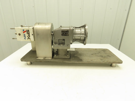 SPX APV R0 Positive Displacement Sanitary Pump Tri-Clamp  -Incomplete Unit