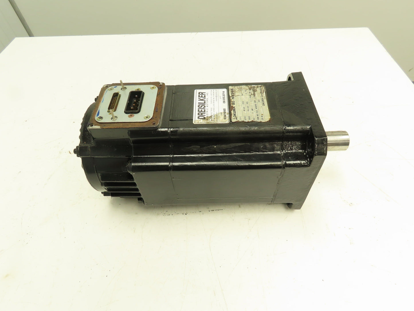 Okuma BL-MH201E-12S Servo Motor BL Series 1200RPM 2.4KW 163v