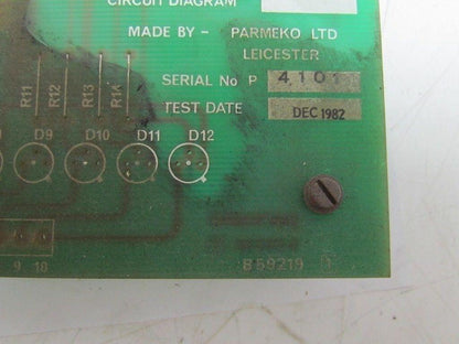 DCE D.C.E. Ltd 5W Dalamatic Controller Circuit Board Card