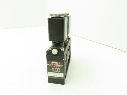Aro A221SD 024 D 278 Pneumatic Air Solenoid Valve 5/2 5 Port 2 Pos 24VDC 48VAC