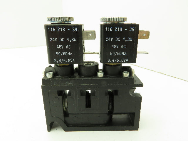 Aro A221SD 024 D 278 Pneumatic Air Solenoid Valve 5/2 5 Port 2 Pos 24VDC 48VAC