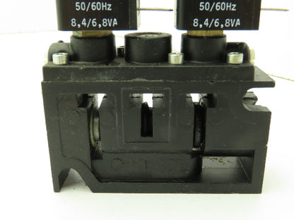 Aro A221SD 024 D 278 Pneumatic Air Solenoid Valve 5/2 5 Port 2 Pos 24VDC 48VAC