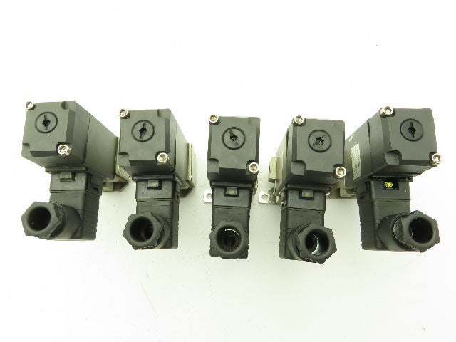 SMC VS3115-015DBL LOT OF 5 SMC VS3115-015DBL 3-Port Solenoid Valves 24 VDC Coil