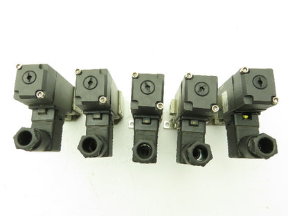 SMC VS3115-015DBL LOT OF 5 SMC VS3115-015DBL 3-Port Solenoid Valves 24 VDC Coil