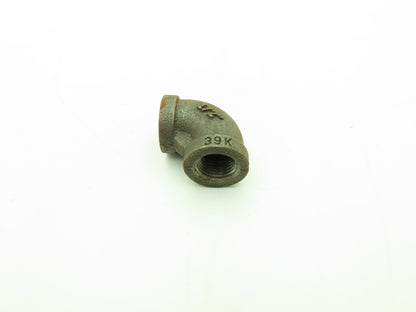 Anvil 1/2" FNPT 90° Elbow Malleable Iron Black Pipe Fitting  -Lot of 12