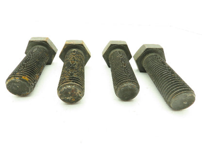 M30-3.5 x 90mm Hex Head Metric Screw Tap Bolt Grade 10.9 Black Oxide  -Lot of 4