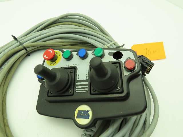 LK RHP0046A2 K1130892 Teach Pendant Controller Joystick 70' Cord Pause Button