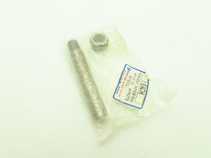 Stanlok #10 x 3-1/2" Threaded Steel Taper Pin w/Nut   -Lot of 4