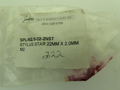Renishaw SPL-N2.0-22-2NST SPL-N2.0-22-2NST Stylus Star 22MM x 2.0MM M2