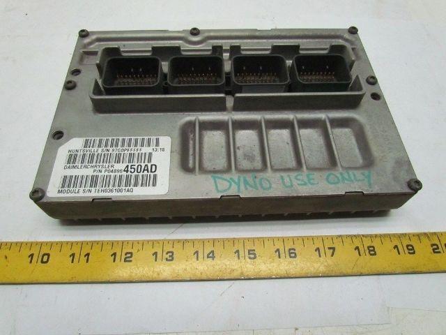 Daimler Chrysler P04896 450AD Engine Computer P97204897CS 04829205AC 58401K CAV1