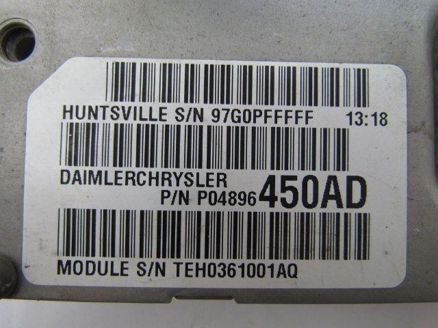 Daimler Chrysler P04896 450AD Engine Computer P97204897CS 04829205AC 58401K CAV1