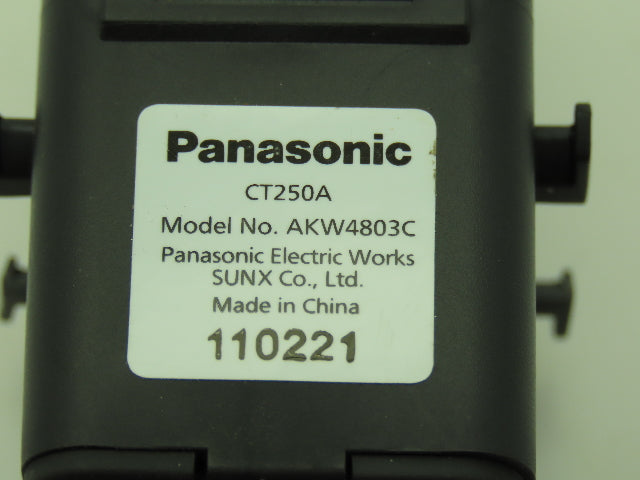 Panasonic AKW4803C Clamp-on type Current Transformer CT250A 110221