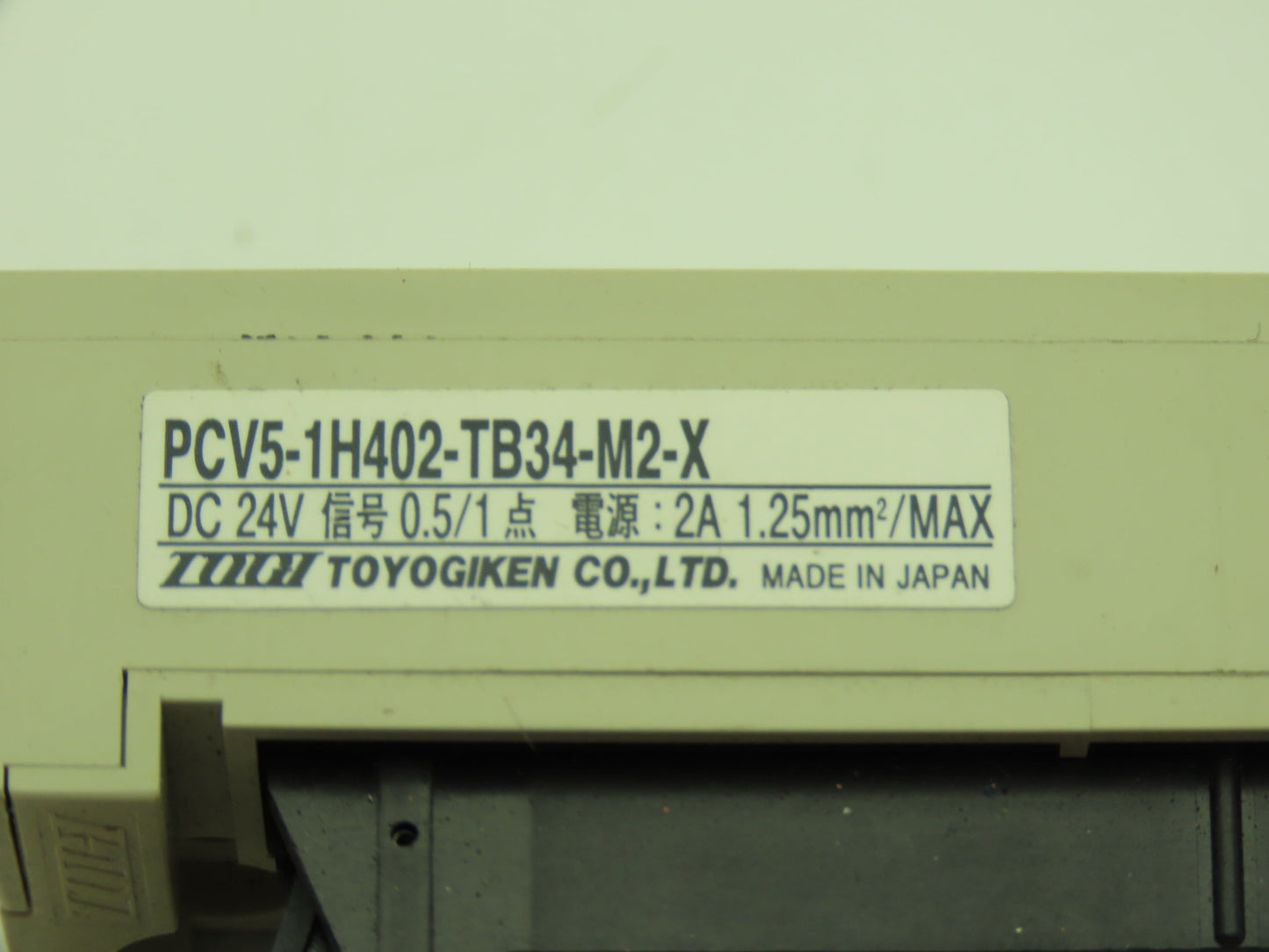 Toyogiken PCV5-1H402-TB34-M2-X 40 Pin Adaptor Din Rail MIL Connector Lot of 4