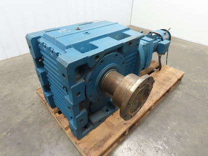 Sew Eurodrive Gear Reducer 1.2-7.4 Rpm 15 Hp Variable Speed Motor W/Brake 244:1