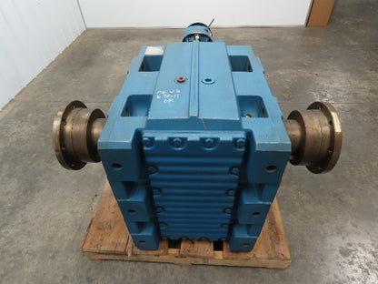 Sew Eurodrive Gear Reducer 1.2-7.4 Rpm 15 Hp Variable Speed Motor W/Brake 244:1
