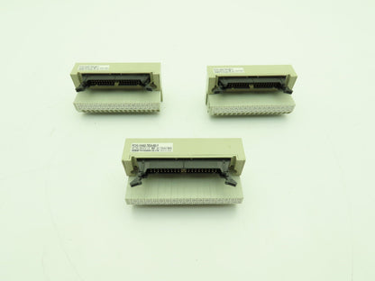 Toyogiken PCV5-1H402-TB34-M2-Y 40 Pin Adaptor Din Rail MIL Connector Lot of 3