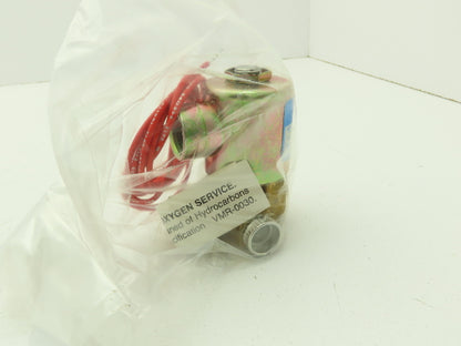Honeywell Skinner R2LX20 Solenoid Valve 2-Way 120V 5-200PSI 1/4" NPT Oxygen Use