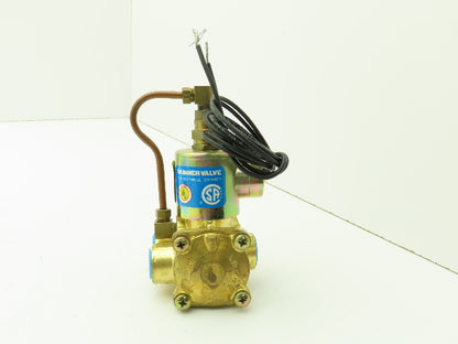 Honeywell Skinner LP5LB3150 Solenoid Spool Valve 3-Way NC 120V 10-150PSI 3/8"NPT