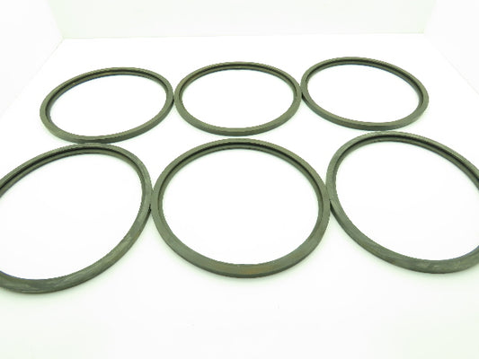 Vescor 5081 Hydraulic Tank Access Cover Lip Gasket 12" Buna-N Rubber  Lot of 6