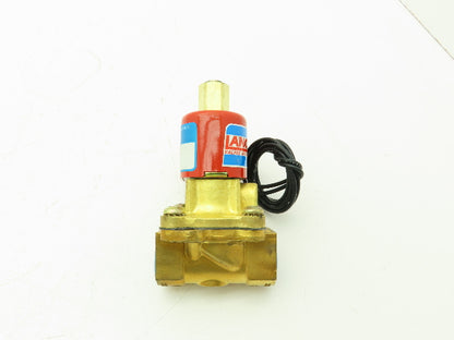 Skinner Lancer 2LB1HBG5125N Brass Solenoid Valve 2-Way NO 24VDC 125 PSI 3/4" NPT