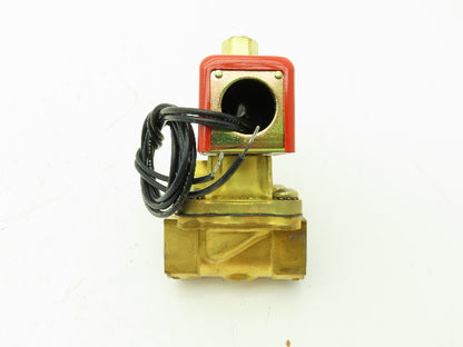 Skinner Lancer 2LB1HBG5125N Brass Solenoid Valve 2-Way NO 24VDC 125 PSI 3/4" NPT