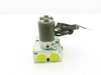 Honeywell Skinner MBD009 Solenoid Valve 4-Way Assembly NC 12VDC 150 PSI MBD005
